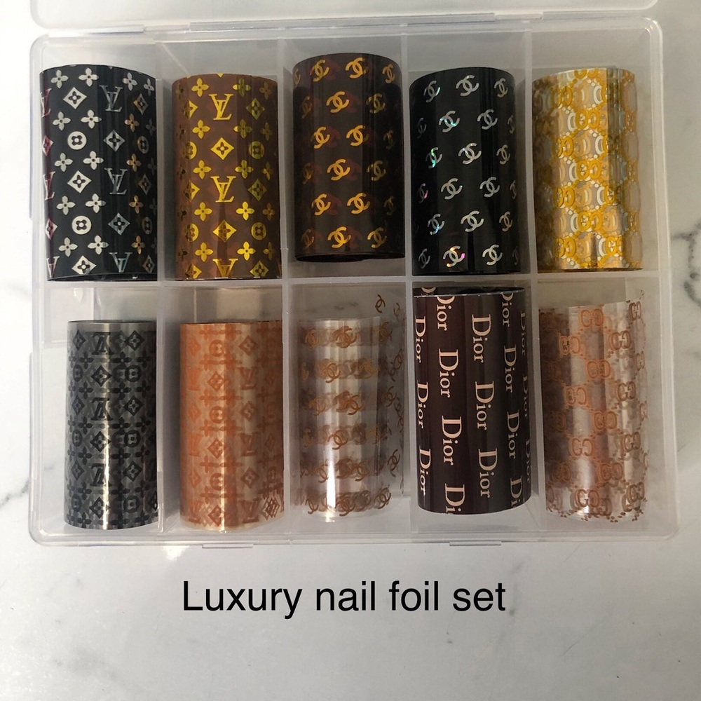 Nail Foil luxury brands